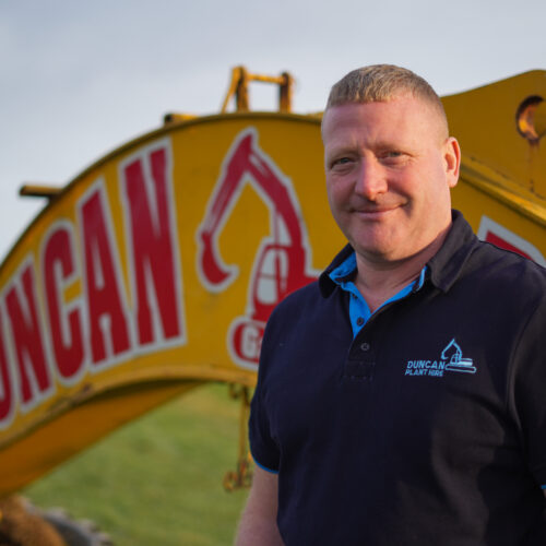 Campbell Duncan, owner of Duncan Plant Hire.