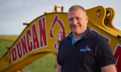 Campbell Duncan, owner of Duncan Plant Hire.